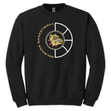 Bulldog Basketball Gildan Heavy Blend Crewneck Sweatshirt