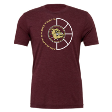 Bulldog Basketball BELLA+CANVAS ® Unisex Triblend Short Sleeve Tee