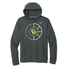 Bulldog Basketball Nike Club Fleece Pullover Hoodie