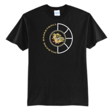 Bulldog Basketball Port & Company® Core Blend 50/50 Tee