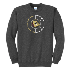 Bulldog Basketball Port & Company® Core Fleece Crewneck Sweatshirt