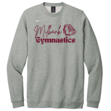 Bulldog Gymnastics Nike Club Fleece Crew