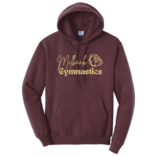 Bulldog Gymnastics Port & Company® Core Fleece Pullover Hooded Sweatshirt