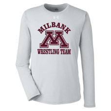 Bulldog Wrestling Under Armour Men's Team Tech Long-Sleeve T-Shirt