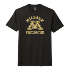 Bulldog Wrestling District Made Triblend Tee