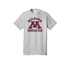 Bulldog Wrestling Port & Company® Core Cotton Tee