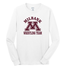 Bulldog Wrestling Port & Company® Long Sleeve Core Cotton Tee